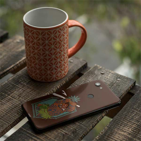 Disney Moana Maui Ready To Fight Google Pixel 3a XL Skin